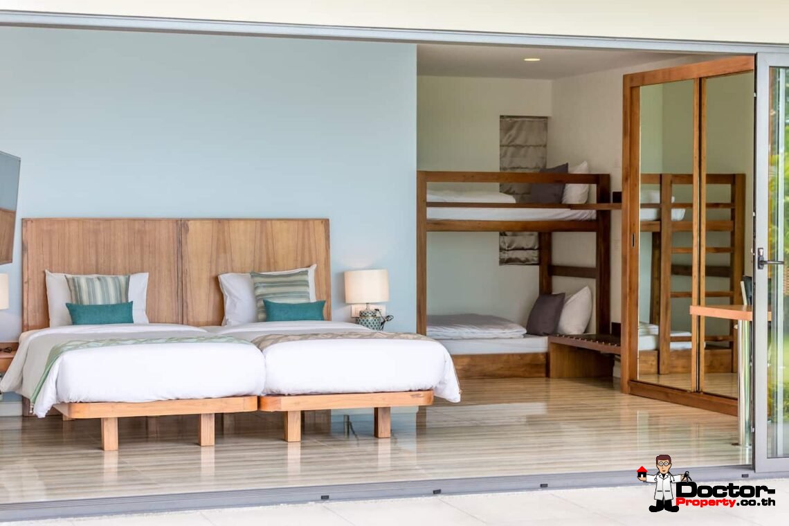 Luxury Beachfront 4 Bedroom Pool Villa – Laem Sor, Koh Samui – For Sale